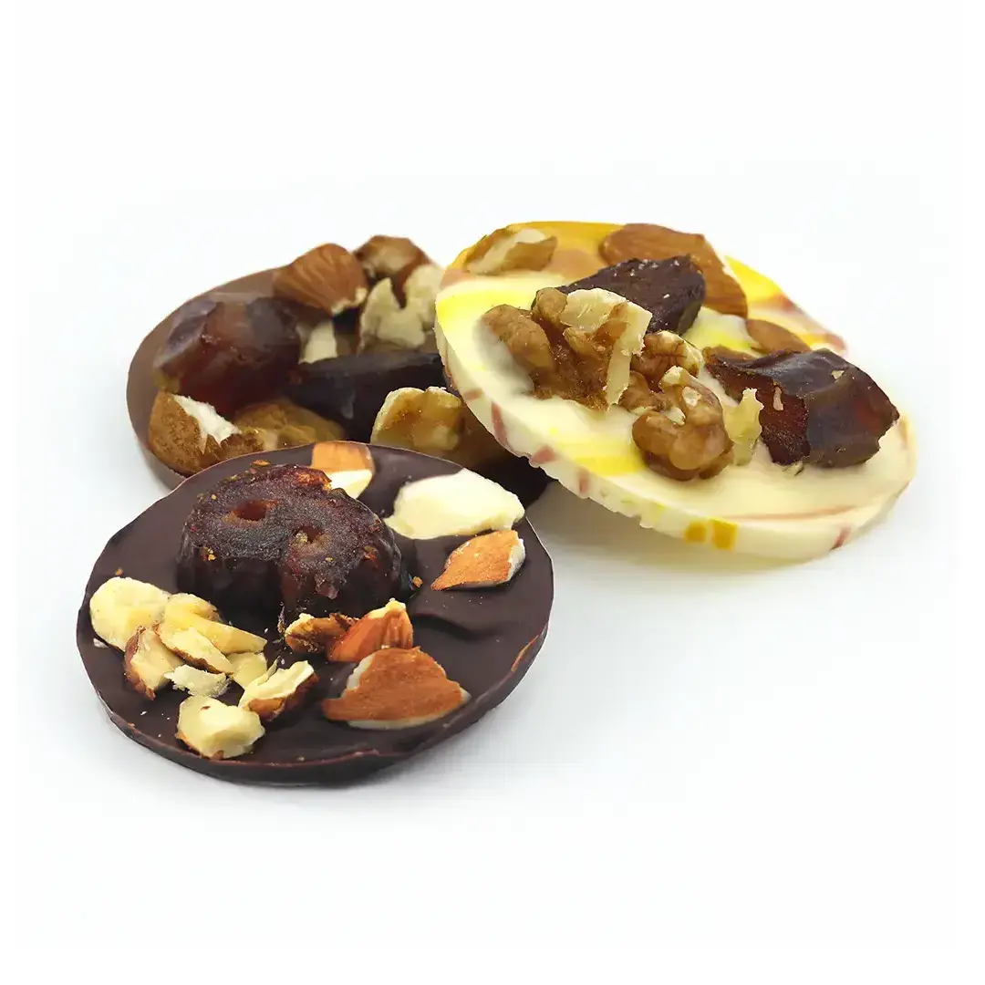Mendiants turcs au chocolat